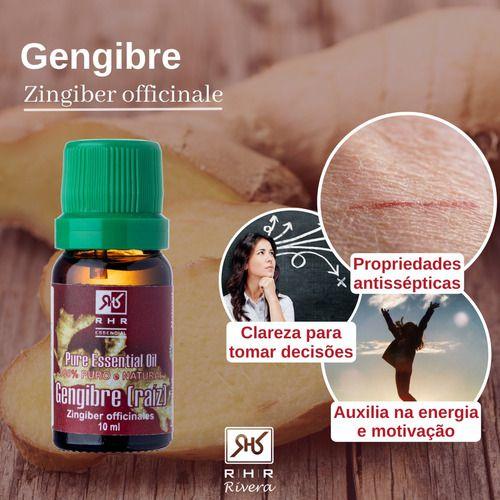 Imagem de Óleo Essencial De Gengibre 10ml - 100% Puro E Vegano