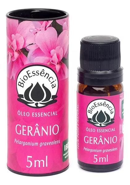 Imagem de Óleo Essencial De Gerânio 5ml - Bioessencia