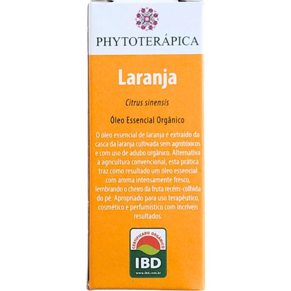 Imagem de Óleo Essencial De Laranja 10ml Orgânico - Phytotérapica (puro) - Kit 2 Unidades