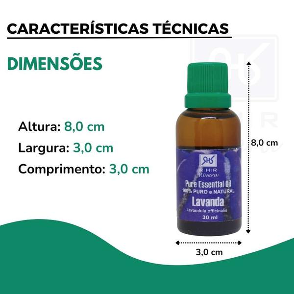 Imagem de Óleo Essencial De Lavanda 30ml - 100% Puro