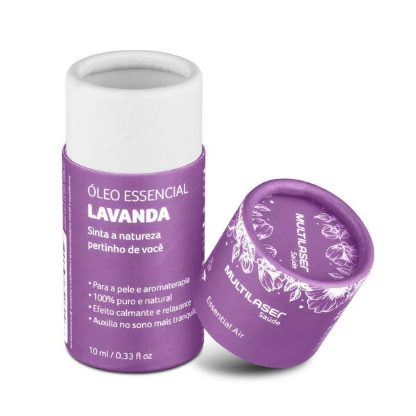 Imagem de Óleo Essencial de Lavanda Antistress para Pele e Aromaterapia Multilaser - HC122