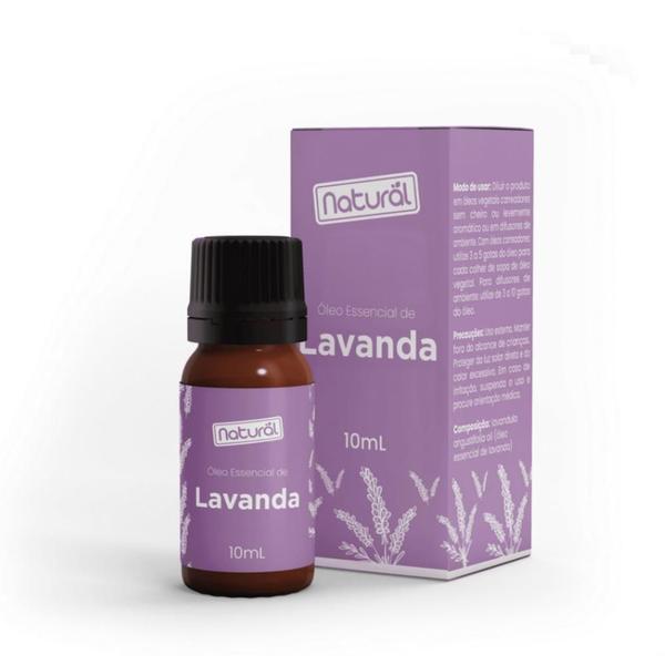 Imagem de Óleo Essencial De Lavanda Orgânico E Natural 10 Ml