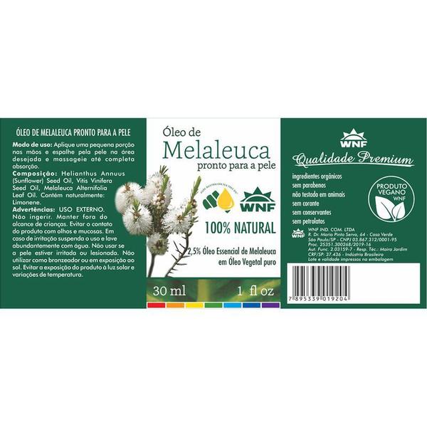 Imagem de Óleo Essencial de Melaleuca Pronto Para a Pele 30ml - WNF