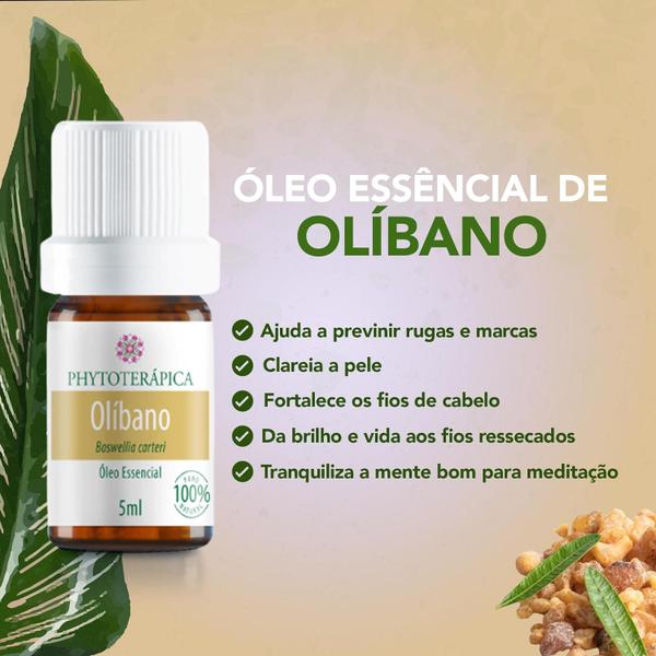 Imagem de Óleo Essencial de Olíbano - Para Difusor, Massagem e Aromaterapia - 5ml