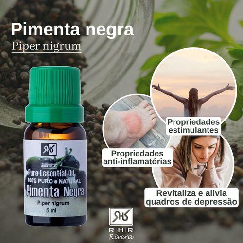 Imagem de Óleo Essencial De Pimenta Negra 5ml - 100% Puro