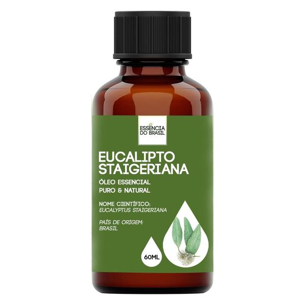 Imagem de Óleo Essencial Eucalipto (lima Limão) 60ml - Puro E Natural