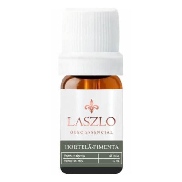 Imagem de Óleo Essencial Hortelã Pimenta 100% Puro e Natural Laszlo GT India 10 ml