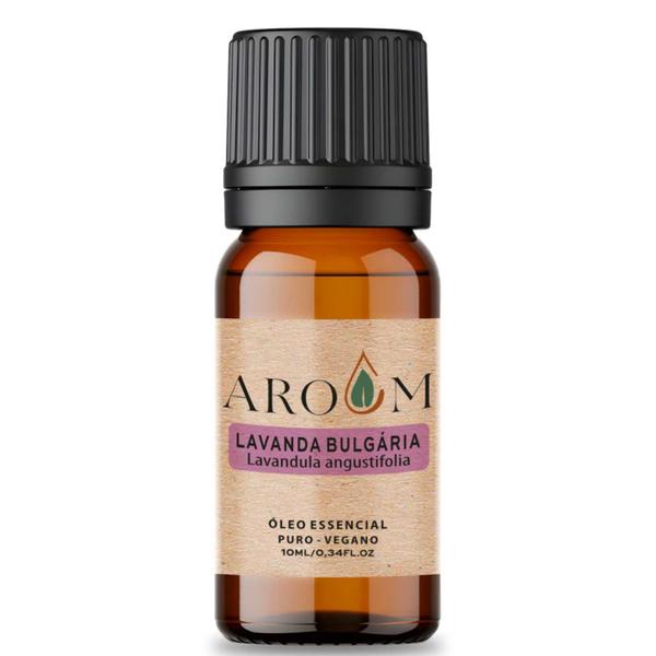 Óleo Essencial Lavanda Bulgária - Puro 10 ML - Aroom Aromaterapia Imagem de Óleo Essencial Lavanda Bulgária - Puro 10 ML