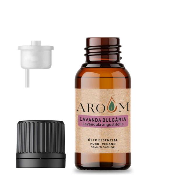 Óleo Essencial Lavanda Bulgária - Puro 10 ML - Aroom Aromaterapia Imagem de Óleo Essencial Lavanda Bulgária - Puro 10 ML