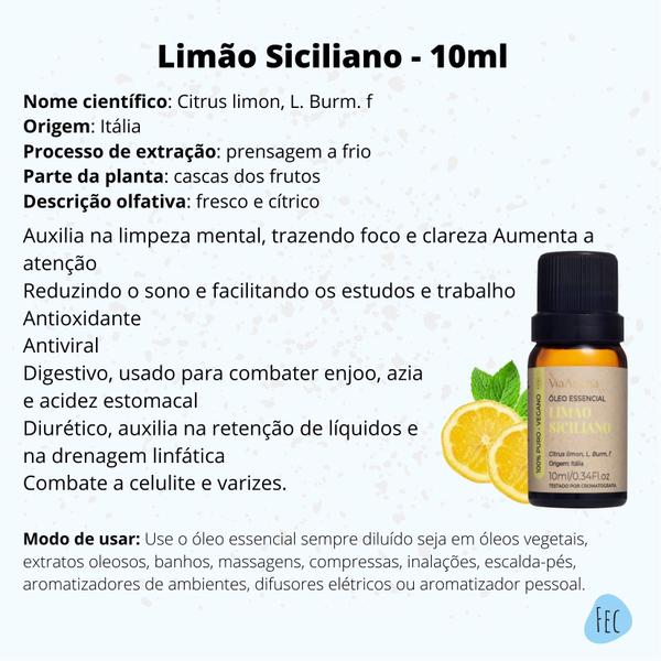 Imagem de Óleo Essencial Lavanda e Limão Siciliano - Ansiedade e Estresse