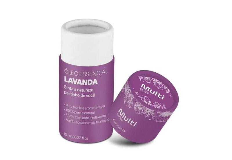 Imagem de Oleo Essencial Lavanda Função Anti Stress Multilaser Hc122