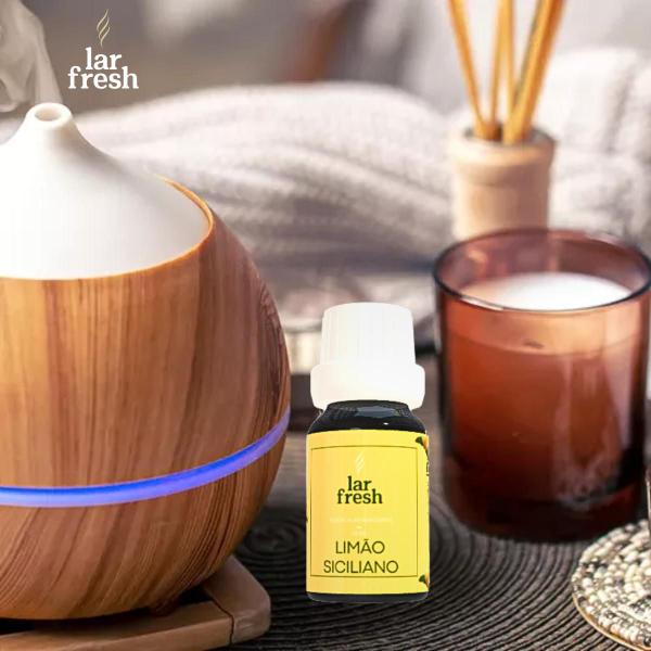 Óleo Essencial Limão Siciliano 100% Natural Lar Fresh 10ml Imagem de Óleo Essencial Limão Siciliano 100% Natural Lar Fresh 10ml