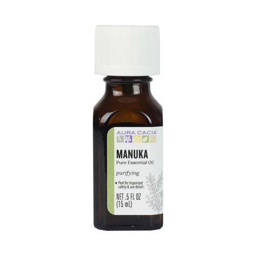 Imagem de Óleo Essencial Manuka 0,50 Oz por Aura Cacia (Pacote com 4)