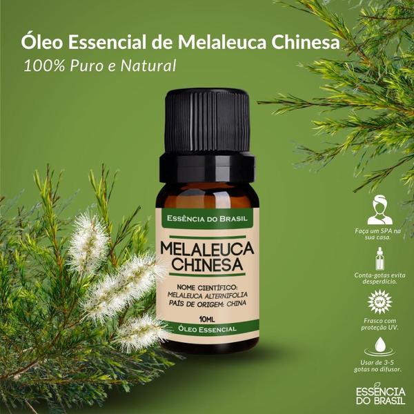 Imagem de Óleo Essencial Melaleuca Chinesa 10ml Orgânico Natural Puro