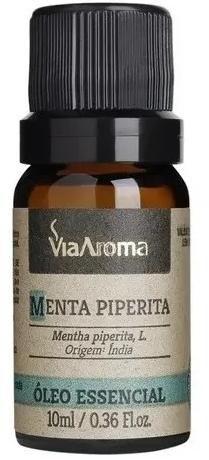 Imagem de Óleo Essencial Menta Piperita 100% Puro 10ml - Via Aroma