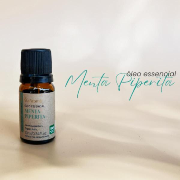 Imagem de Óleo Essencial Menta Piperita (hortelã pimenta) Via Aroma 10ml