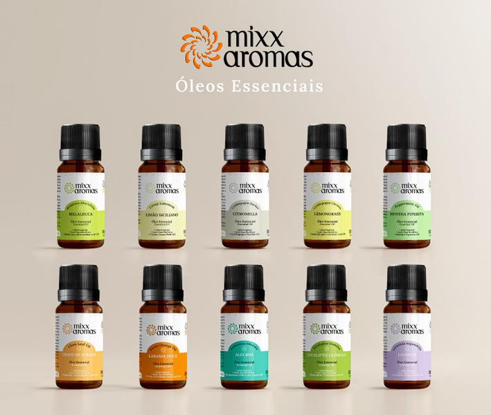Óleo Essencial Menta Piperita mixx aromas - 10ml Imagem de Óleo Essencial Menta Piperita mixx aromas - 10ml