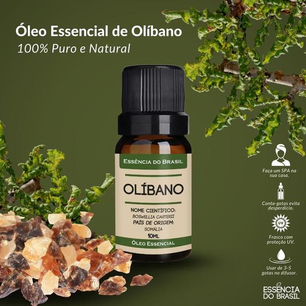 Imagem de Óleo Essencial Olíbano 10ml - Aromaterapia Natural e Puro