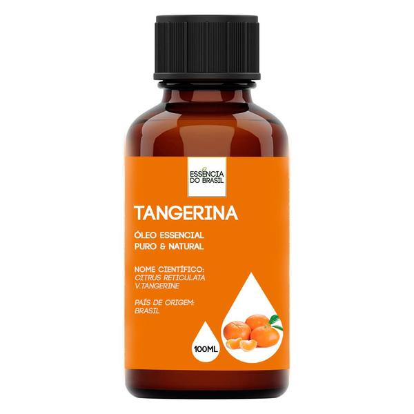 Imagem de Óleo Essencial Tangerina 100ml - Puro E Natural