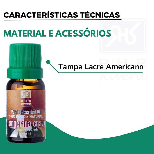 Imagem de Óleo Essencial Tangerina Cravo 10ml - 100% Puro