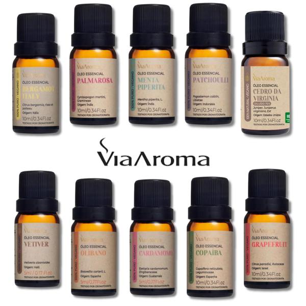 Imagem de Oleo Essencial Via Aroma Puro e Natural para Aromaterapia