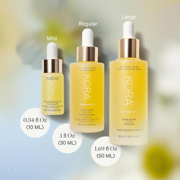 Imagem de Óleo facial KORA Organics Noni Glow Hidratante 30mL com certificação orgânica