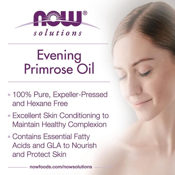 Imagem de Óleo hidratante NOW Foods Solutions Evening Primrose 120mL