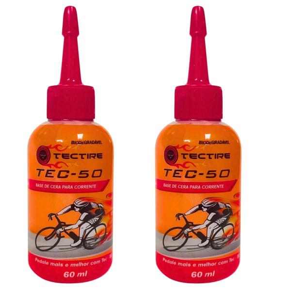 Imagem de Óleo Lubrificante Bike Tec 50 Bio Cera 60 ml 2 Unidades