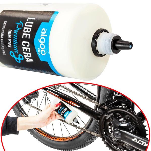 Imagem de Óleo Lubrificante Cera Corrente Algoo 200G Com Ptfe Bike Mtb