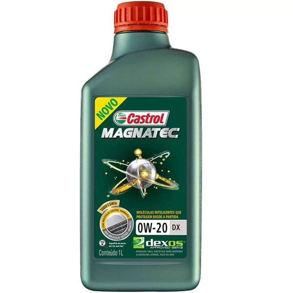 Imagem de Óleo Lubrificante do Motor Castrol Magnatec API SN Plus 0W20 DX 100% Sintético 1L