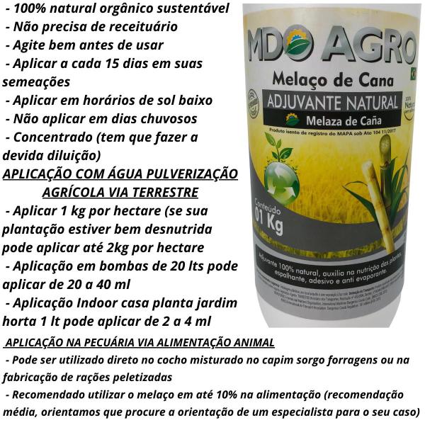 Imagem de Óleo melaço de cana 1 lt natural orgânico sustentável fertilizante adubo para agricultura e nutrição animal na pecuária