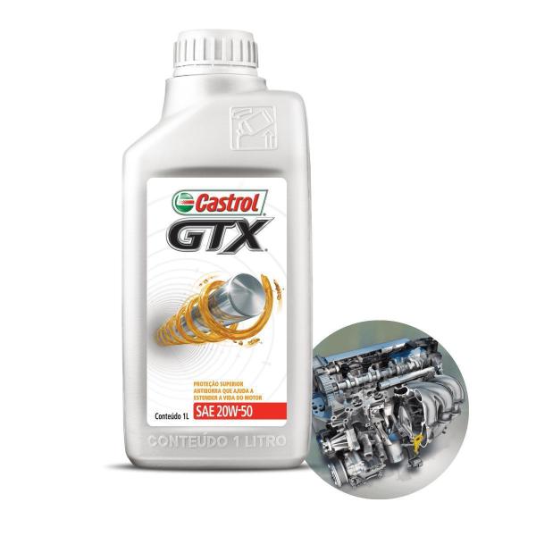 Imagem de Oleo Motor GTX 20W50 Castrol 1L