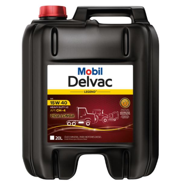 Imagem de Óleo motor mobil delvac vida longa 15w40 balde 20 litros 