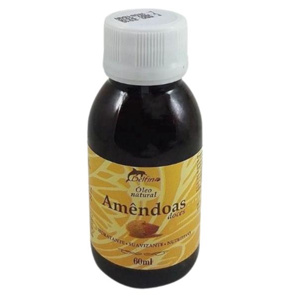 Imagem de Óleo Natural De Amêndoas Doces 60Ml - Delfino