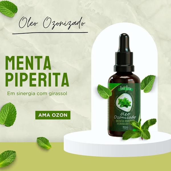 Imagem de Óleo Ozonizado Menta Piperita Em Sinergia Com Girassol 30Ml