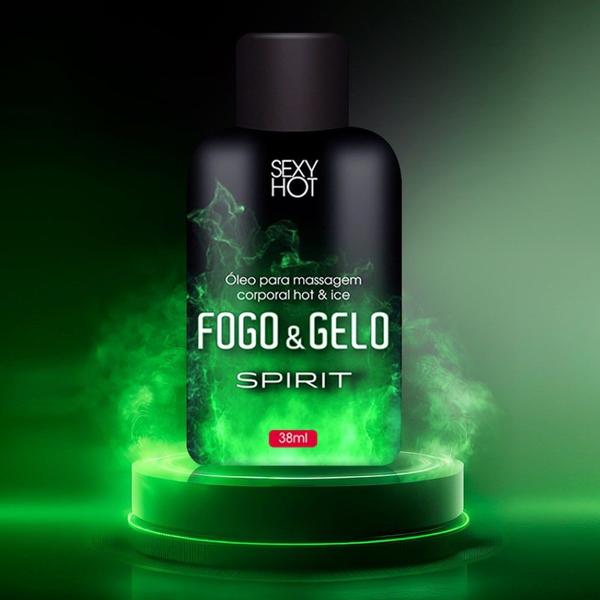 Imagem de Óleo para massagem beijável FOGO E GELO - Spirit