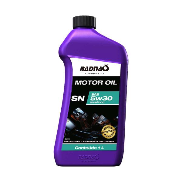 Imagem de Oleo Para Motores 5w30 Sintetico Radnaq 1L