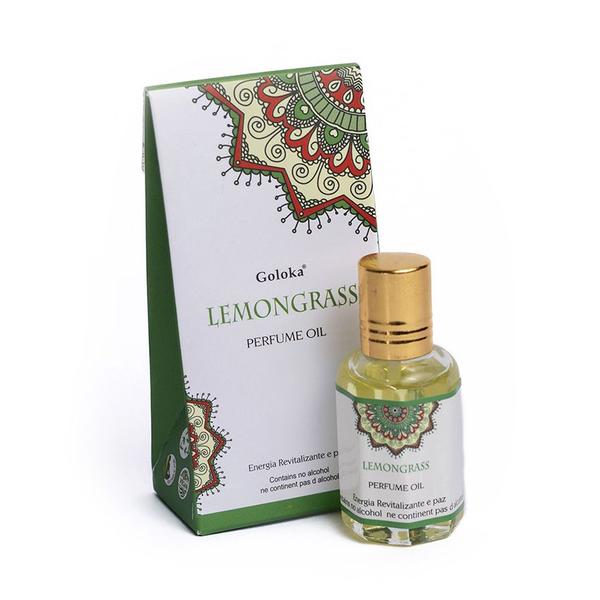 Imagem de Óleo Perfumado Indiano Goloka Lemongrass 10ml