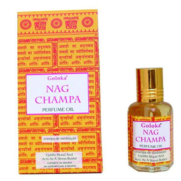 Imagem de Óleo Perfumado Nag Champa Goloka Energia da Meditação