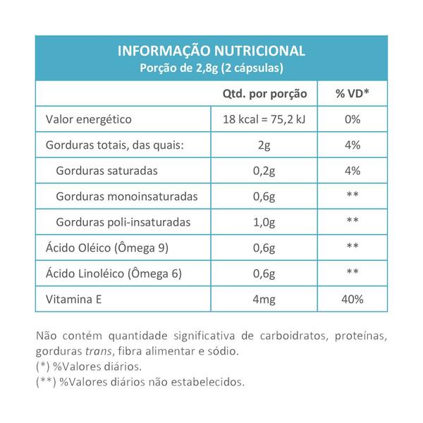 Imagem de Óleo Semente de Abóbora + Vitamina E 60 Cápsulas Maxinutri