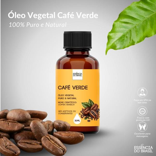 Imagem de Óleo Vegetal Café Verde 30ml - Aromaterapia Natural e Puro