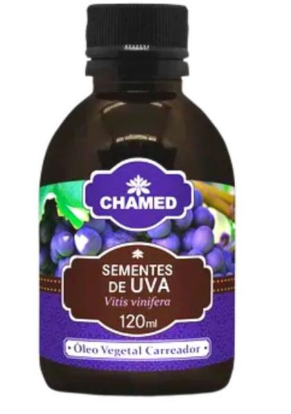 Óleo Vegetal de Amêndoa Doce + Semente de Uva + Linhaça Dourada Chamel (100% Puro) - 120ml de cada (Óleo Carreador) Imagem de Óleo Vegetal de Amêndoa Doce + Semente de Uva + Linhaça Dourada Chamel (100% Puro) - 120ml de cada (Óleo Carreador)