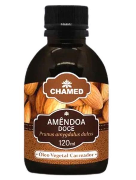 Óleo Vegetal de Amêndoa Doce + Semente de Uva + Linhaça Dourada Chamel (100% Puro) - 120ml de cada (Óleo Carreador) Imagem de Óleo Vegetal de Amêndoa Doce + Semente de Uva + Linhaça Dourada Chamel (100% Puro) - 120ml de cada (Óleo Carreador)