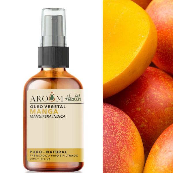 Óleo Vegetal de Manga 100% puro natural Cabelo e Pele - 50 ml Aroom Health Imagem de Óleo Vegetal de Manga 100% puro natural Cabelo e Pele - 50 ml Aroom Health