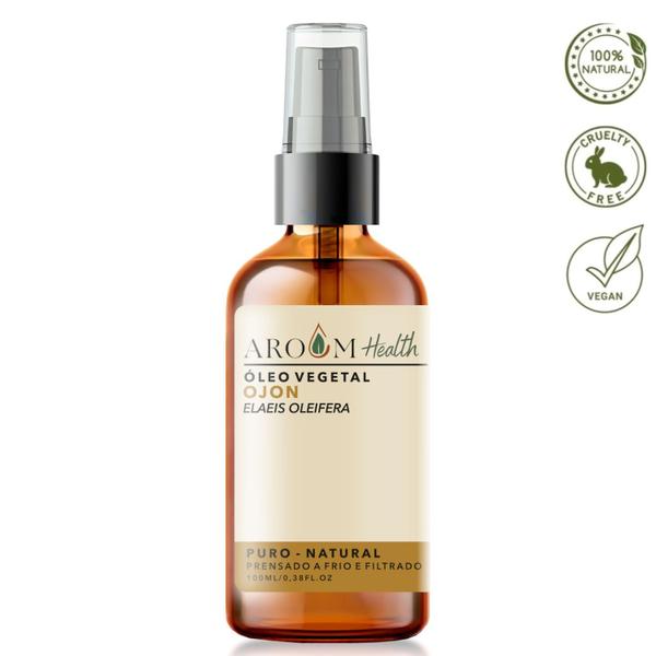 Óleo Vegetal de Ojon ( Batana) Legítimo 100% puro natural com Laudo - 100 ml Aroom Health Imagem de Óleo Vegetal de Ojon ( Batana) Legítimo 100% puro natural com Laudo - 100 ml Aroom Health