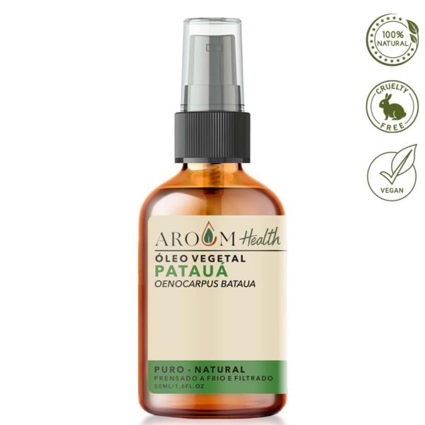 Imagem de Óleo Vegetal de Patauá 100% Puro Natural Cabelo e Pele - 50 ML