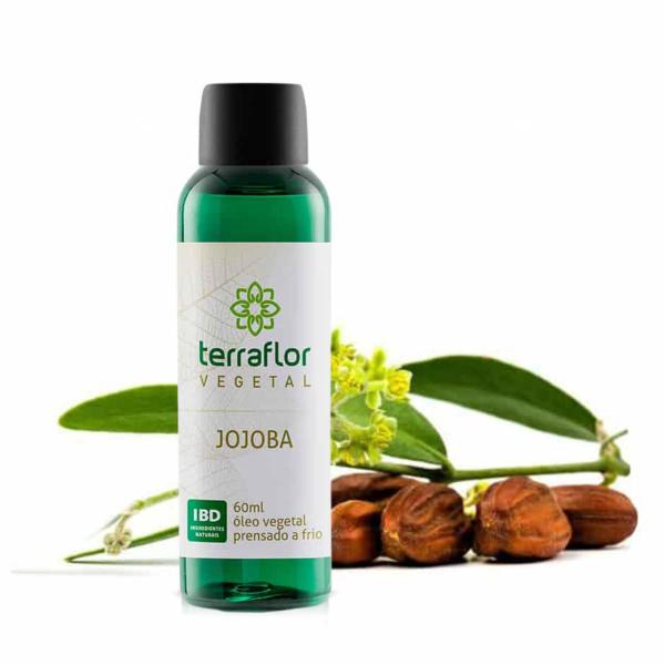 Óleo Vegetal Jojoba Orgânico 100% Natural Terra Flor - Terraflor Imagem de Óleo Vegetal Jojoba Orgânico 100% Natural Terra Flor
