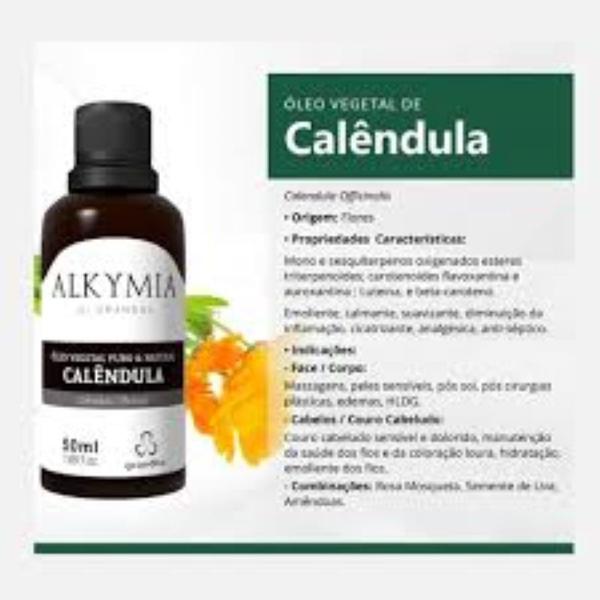 Imagem de Óleo Vegetal Puro e Natural de Calêndula 50ml