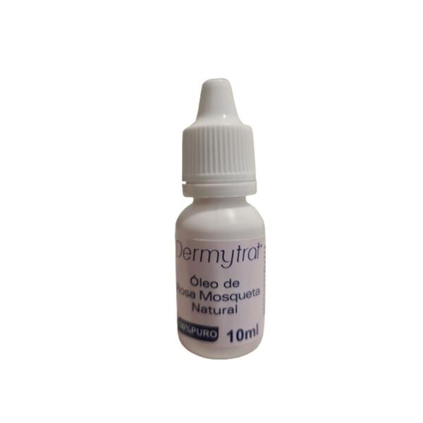 Oleo Vegetal Rosa Mosqueta Natural - 10ml - 100% Puro - Dermytrat Imagem de Oleo Vegetal Rosa Mosqueta Natural - 10ml - 100% Puro