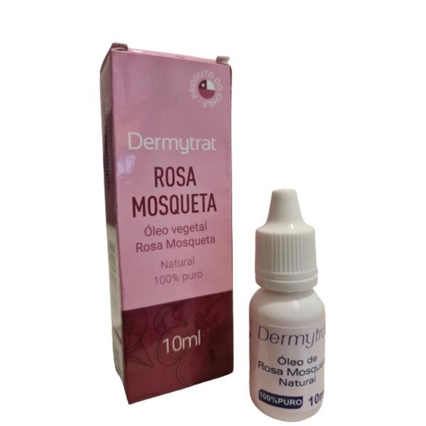 Oleo Vegetal Rosa Mosqueta Natural - 10ml - 100% Puro - Dermytrat Imagem de Oleo Vegetal Rosa Mosqueta Natural - 10ml - 100% Puro